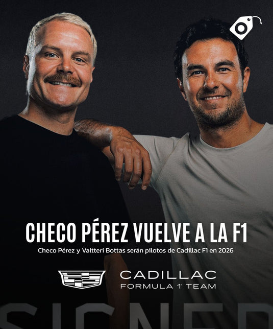 Checo Pérez regresa a la Fórmula 1 en 2026 con Cadillac