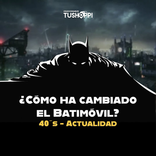 ¿Cómo ha cambiado el Batimóvil de los 40’s a la actualidad?