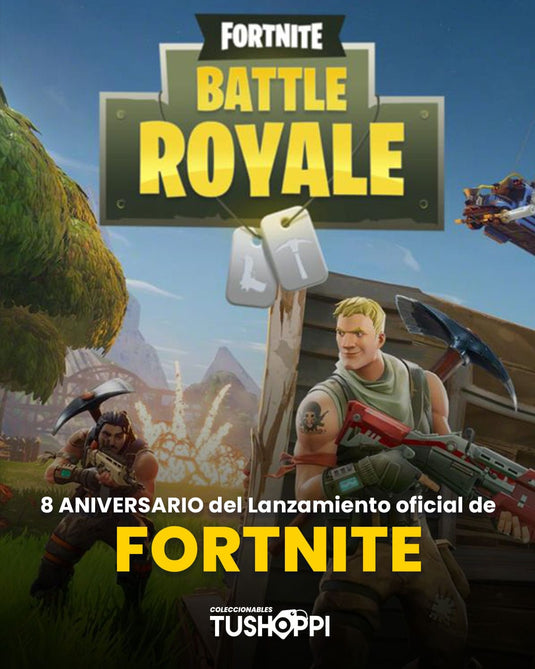 Fortnite celebra su 8.º aniversario: ocho años de éxito imparable