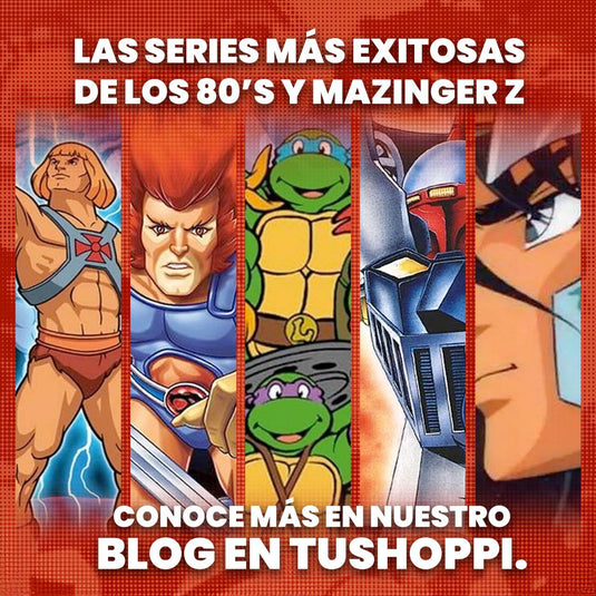 LAS SERIES ANIMADAS MÁS EXITOSAS DE LOS 80´S