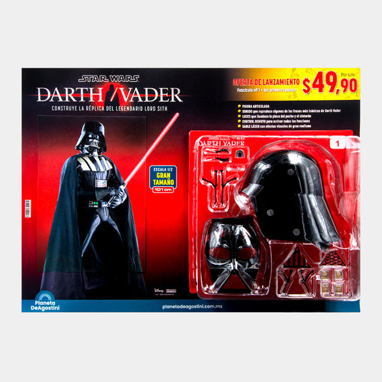 Darth Vader Star Wars Escala 1:2, Edición #01