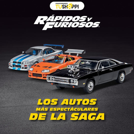 Rápidos y furiosos: Conoce los autos más espectaculares de la saga