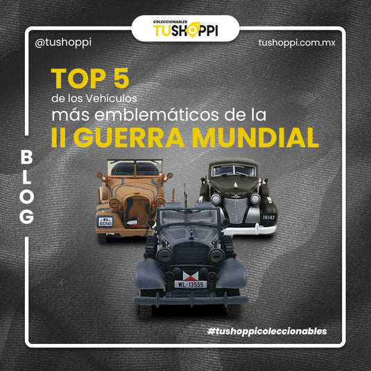 TOP 5 de los Vehículos militares cotidianos de la II Guerra Mundial