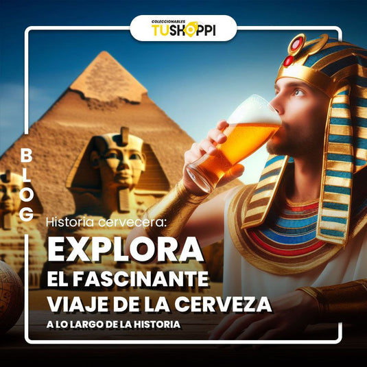 Historia cervecera:  Explora el fascinante viaje de la cerveza a lo largo de la historia.