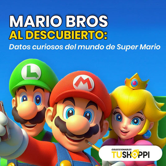 Mario Bros al descubierto: Datos curiosos del mundo de Super Mario