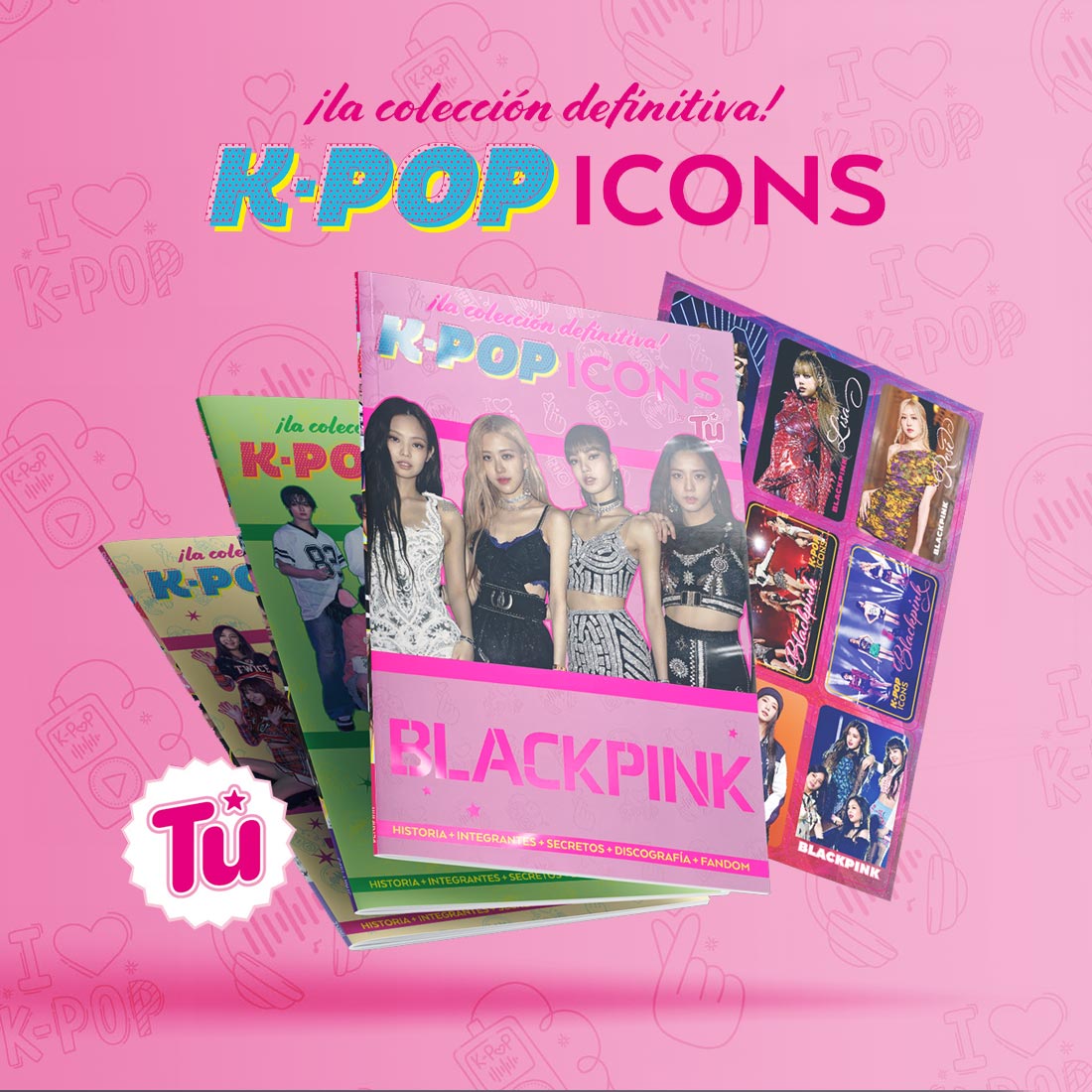 Suscripción: K-POP Icons, Envío #4, Ediciones: #9, #10, #11, #12 y #13