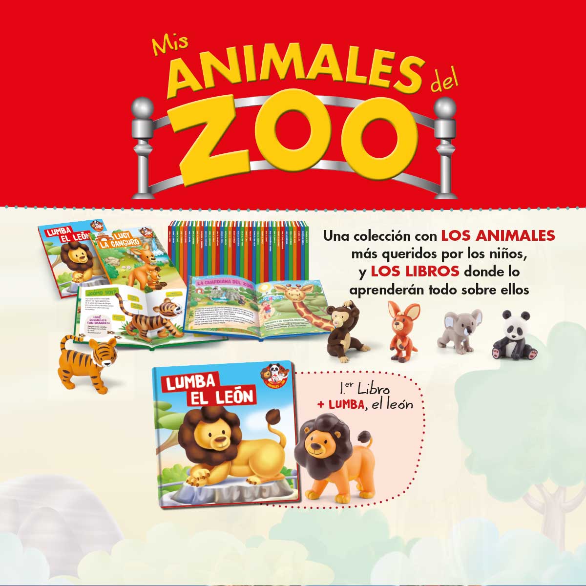 Suscripción: Envío #6, Animales del Zoo, Ediciones #16, #17, #18 y #19