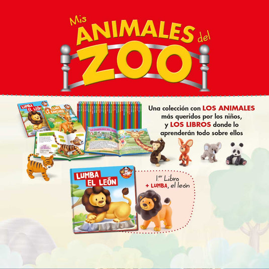 Suscripción: Envío #14, Animales del Zoo, Ediciones #51, #52, #53, #54 y #55