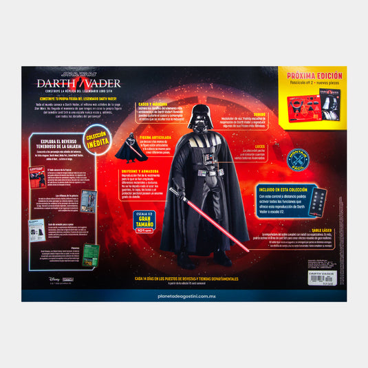 Darth Vader Star Wars Escala 1:2, Edición #01