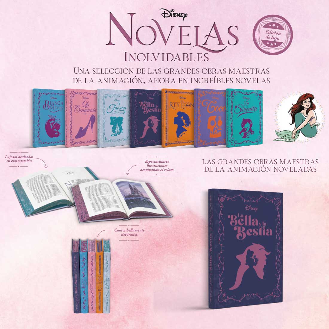 Suscripción: Novelas Inolvidables Disney, Envío #15, Ediciones: #55 #56, #57 y #58