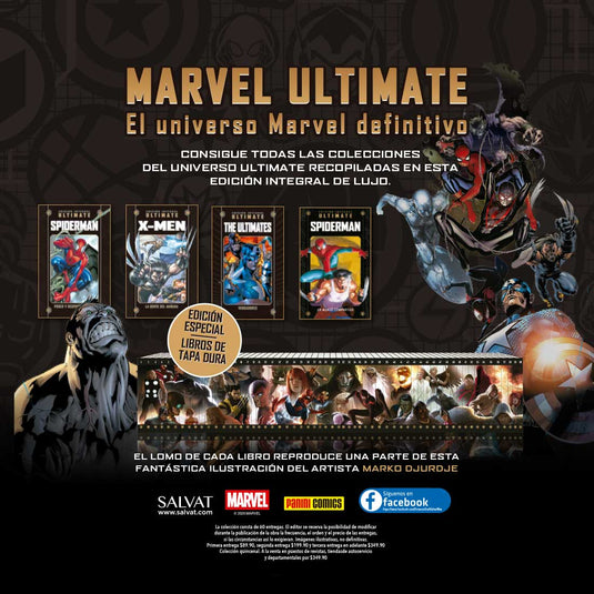 Suscripción: Marvel Ultimate, Envío #4, Ediciones: #8, #9 y #10