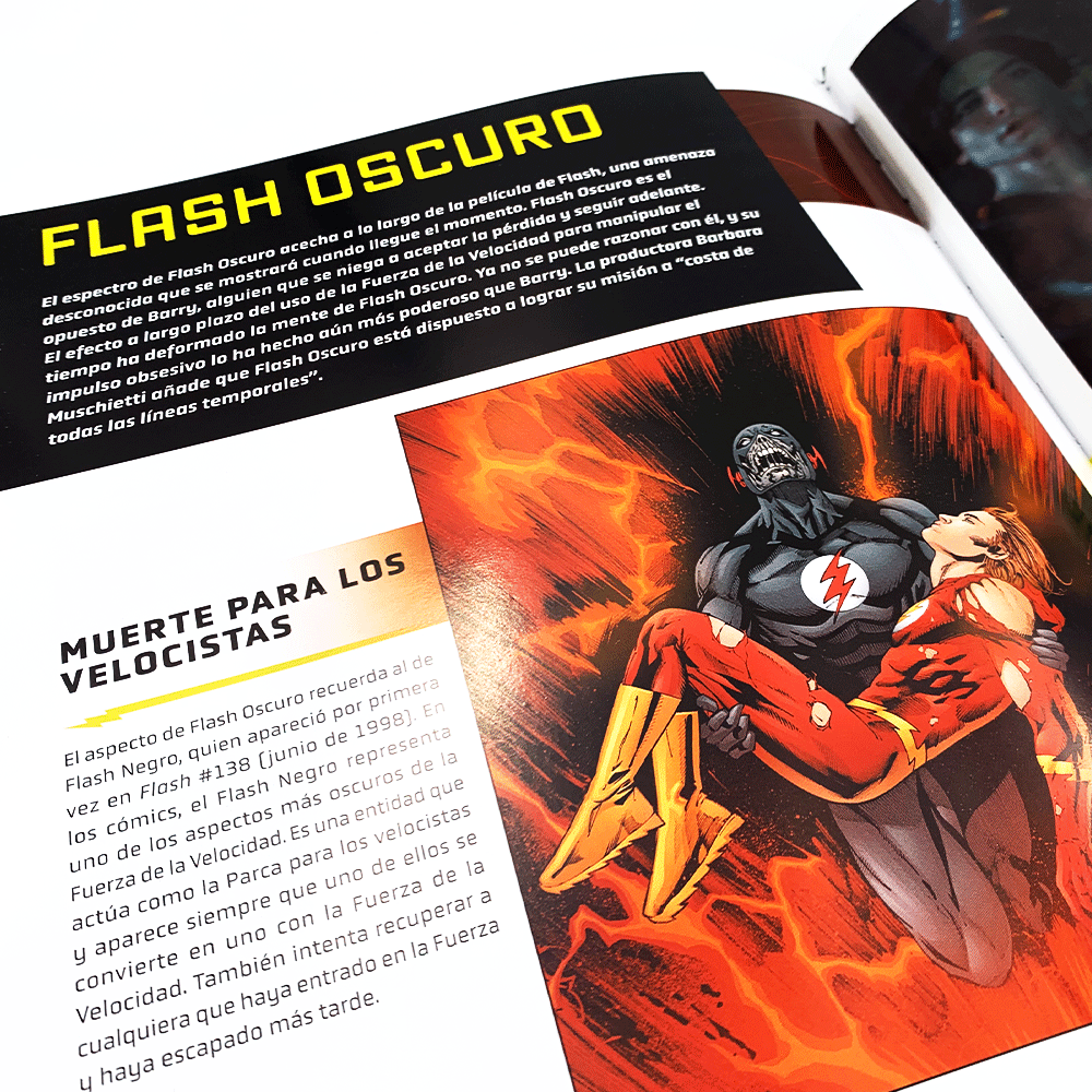 The Flash: La Guía Visual Oficial del Velocista Escarlata (Venta Ollamani)