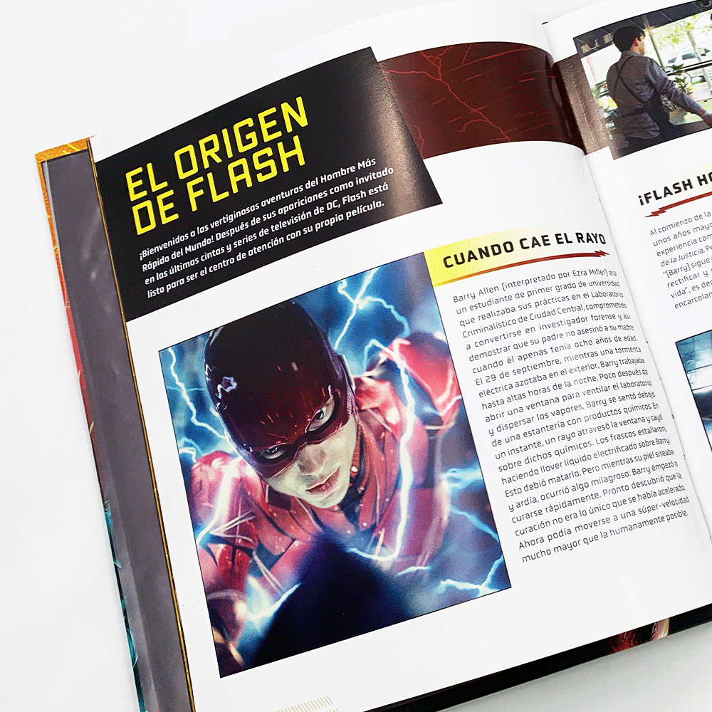 The Flash: La Guía Visual Oficial del Velocista Escarlata (Venta Ollamani)